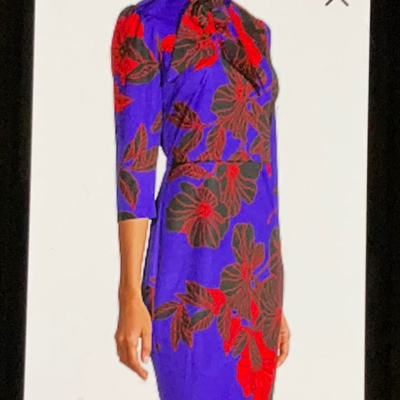 NWT Liz Claiborne 3/4 sleeve sheath midi 🤑🤑dress, size M (8/10) - Picture 2 of 11